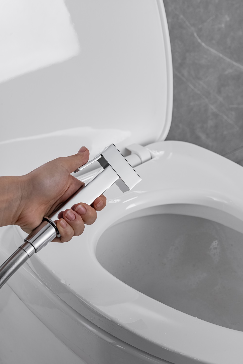 Allen Brau Infinity Гигиенический душ со смесителем и внутренней частью, цвет: хром 5.21005-00