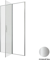 Allen Brau Priority Душевая дверь, распашная 120x200h см, цвет: серебро браш 3.31032.BA