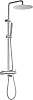 Allen Brau Priority Душевая стойка: смеситель, ручной душ, верхний душ, шланг 150 см, цвет: хром 5.31A10-00