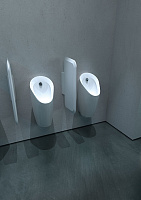 Geberit Preda Писсуар подвесной 31x37x69,5h см, сенсорный от батарек, цвет: белый 116.073.00.1