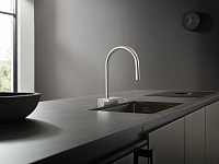 Hansgrohe Aquno Select M81 Смеситель для кух. мойки однорыч. 170, с выдв. излив. цвет: нержав. сталь 73831800