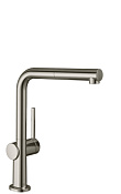 Hansgrohe Talis M54 Смеситель для кухонной мойки однорыч. 270, с выдв. излив. цвет: нержав. сталь 72809800