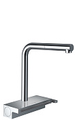 Hansgrohe Aquno Select M81 Смеситель для кухонной мойки однорыч. 250, с выдвижным изливом цвет: хром 73836000