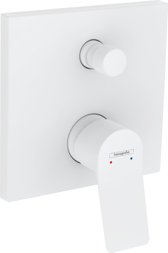 Hansgrohe Vivenis Смеситель для ванны встраиваемый на 2 потребителя, цвет: матовый белый 75416700