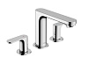 Hansgrohe Rebris S Смеситель для раковины на 3 отверстия двухвентильный, цвет: хром 72530000