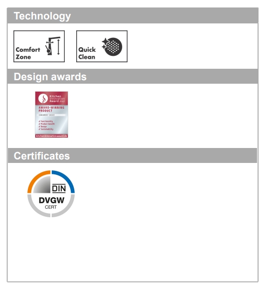 Hansgrohe Zesis Смеситель для кухни с выдвижным изливом, цвет: черный 74800670