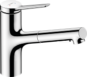 Hansgrohe Zesis Смеситель для кухни с выдвижным изливом, цвет: хром 74803000