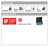 Hansgrohe Rebris S Смеситель для раковины однорычажный, с донным клапаном, цвет: матовый черный 72586670