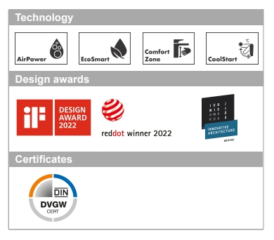 Hansgrohe Rebris E Смеситель для раковины однорычажный, без донного клапана, цвет: матовый черный 72560670