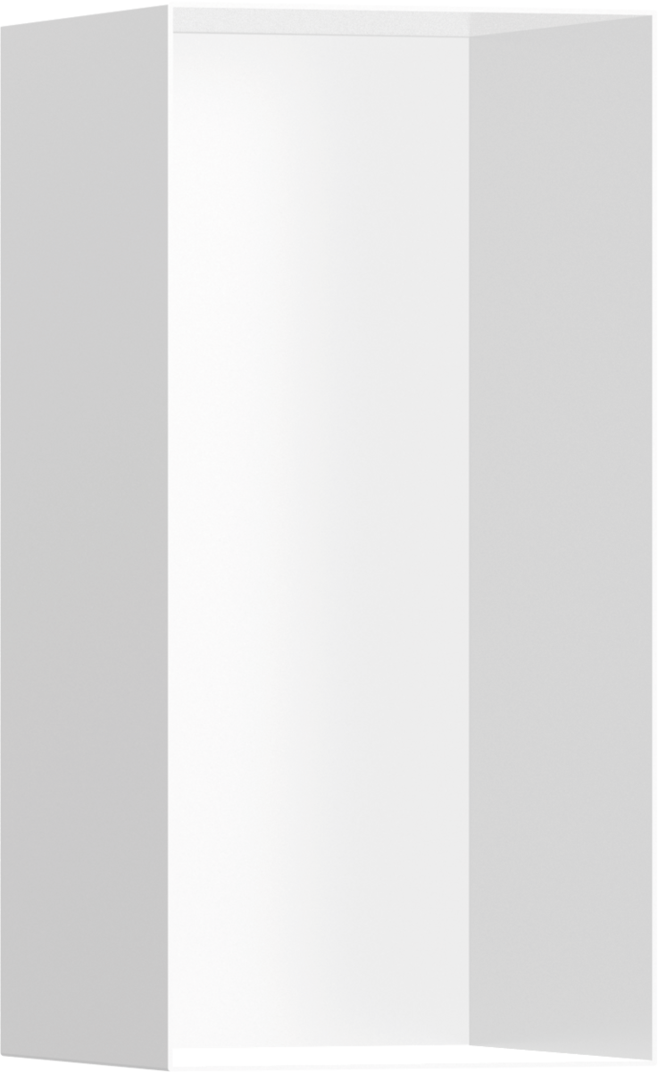 Hansgrohe XtraStoris Minimalistic Полка в нишу встраиваемая 15х14х30h см, цвет: матовый белый 56076700