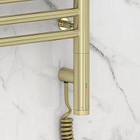 Сунержа Богема 3.0 с 1 полкой Полотенцесушитель электр. 43,2x112,4h см, прав., шампань 020-5807-1040