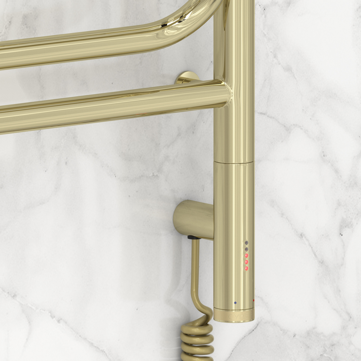 Сунержа Элегия 3.0 Полотенцесушитель электрический 53,2x92,4h см, правое, шампань 020-5819-8050