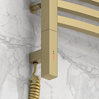 Сунержа Аркус 3.0 Полотенцесушитель электрический 53x112h см, лев., цвет: мат. шампань 022-5704-1050