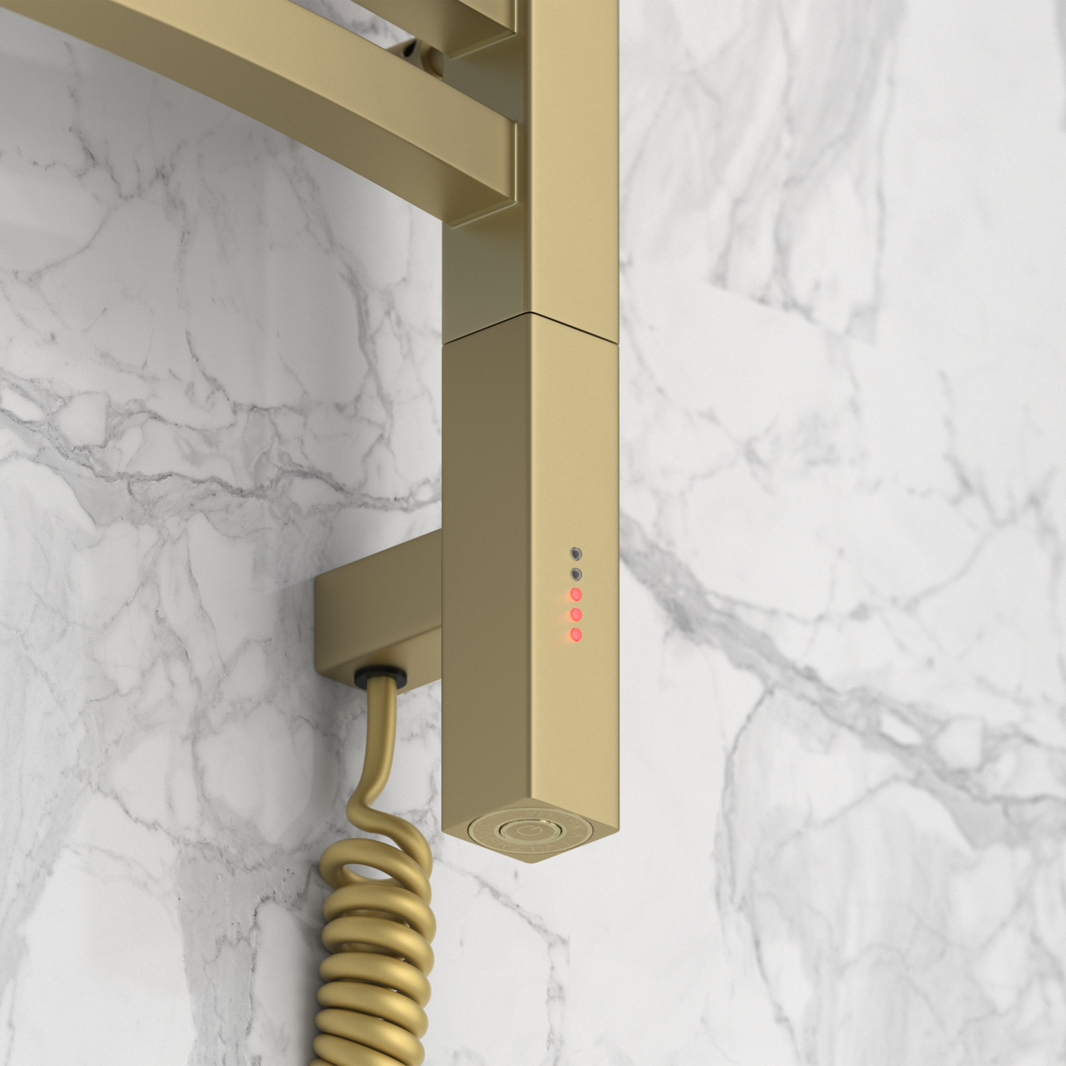 Сунержа Аркус 3.0 Полотенцесушитель электрический 53x92h см, прав., цвет: мат. шампань 022-5705-8050