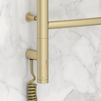 Сунержа Галант 3.0 Полотенцесушитель электрический 43,2x92,4h см, левое, мат. шампань 022-5800-8040