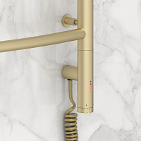 Сунержа Галант 3.0 Полотенцесушитель электрический 43,2x62,4h см, правое, мат. шампань 022-5801-5040