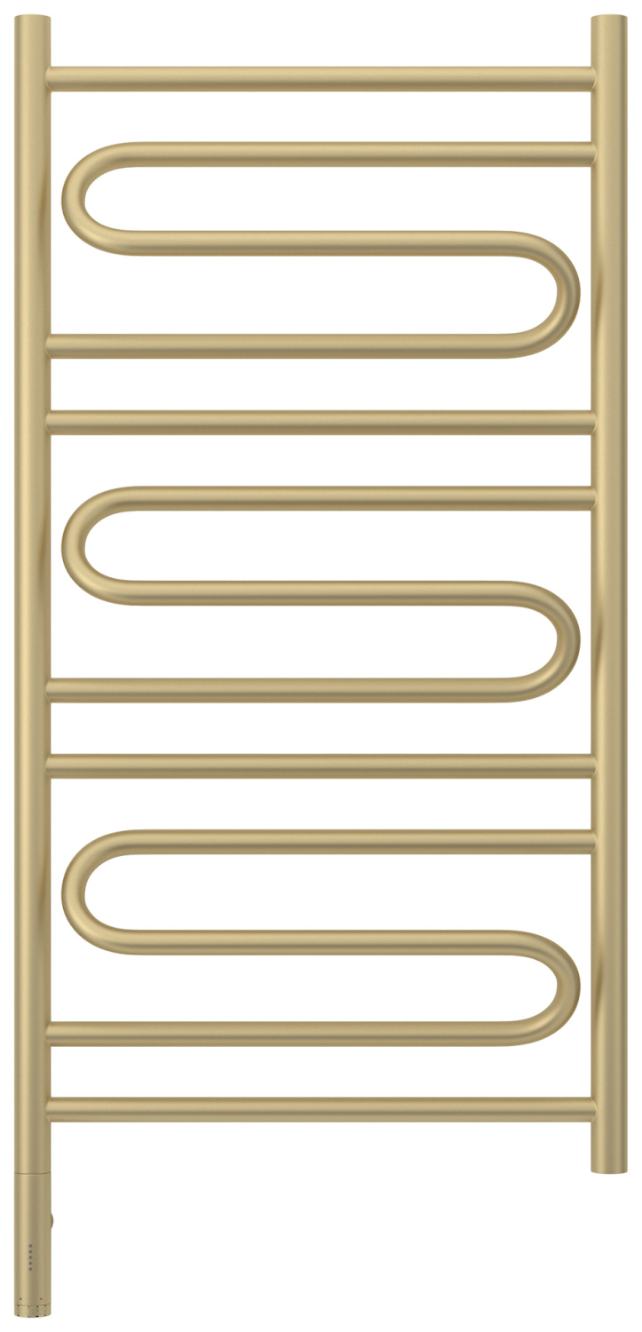 Сунержа Элегия 3.0 Полотенцесушитель электрический 53,2x112,4h см, левое, мат. шампань 022-5818-1050