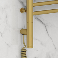 Сунержа Богема 3.0 с 1 п. Полотенцесушитель электр. 53,2x72,4h см, левое, мат. золото 032-5806-6050