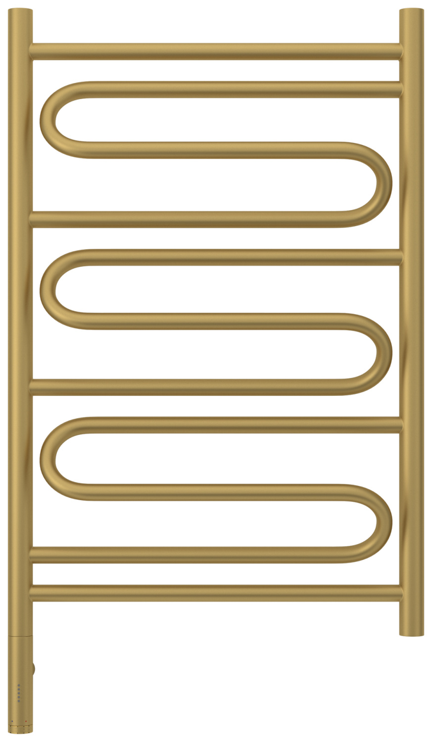 Сунержа Элегия 3.0 Полотенцесушитель электрический 53,2x92,4h см, левое, мат. золото 032-5818-8050