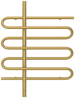 Сунержа Эпатаж 3.0 Полотенцесушитель электрический 60,8x80h см, левое, матовое золото 032-5850-8060