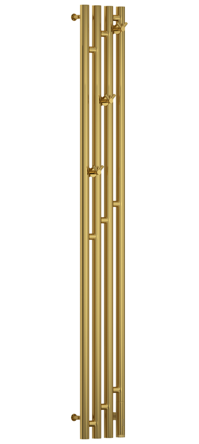 Сунержа Кантата 3.0 Полотенцесушитель электрический 15,9x150h см, правое, цвет: золото 03-5847-1516