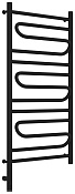 Сунержа Элегия 3.0 Полотенцесушитель электрический 53,2x112,4h см, левое, мат. черный 31-5818-1050