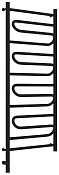 Сунержа Элегия 3.0 Полотенцесушитель электрический 53,2x132,4h см, левое, мат. черный 31-5818-1250