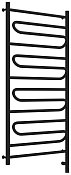 Сунержа Элегия 3.0 Полотенцесушитель электрический 63,2x132,4h см, правое, мат. черный 31-5819-1260