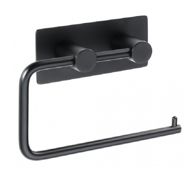 Bemeta Easy Держатель туалетной бумаги открытый, подвесной, цвет: черный 163112220