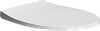 GSI Modo Крышка-сиденье для унитаза с микролифтом, крепление хром, цвет: белый матовый MS98C09