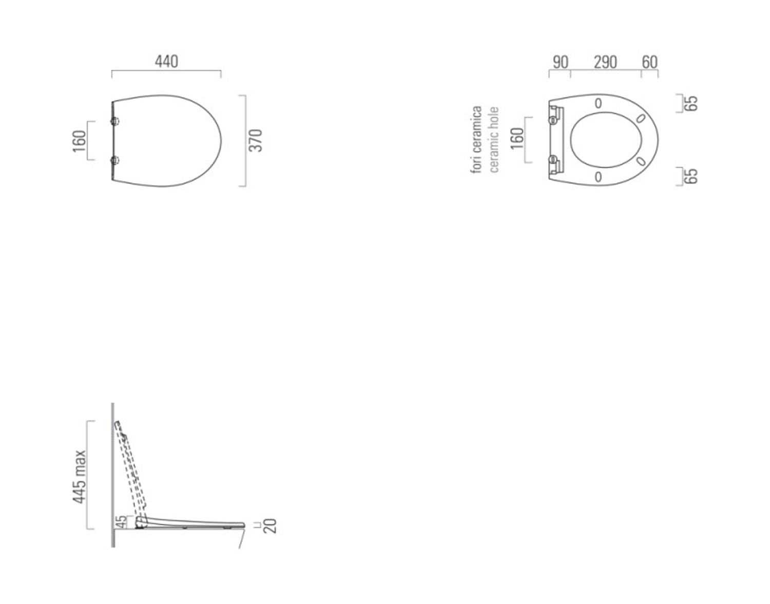 GSI Modo Крышка-сиденье для унитаза с микролифтом, крепление хром, цвет: белый матовый MS98C09