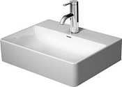 Duravit DuraSquare Раковина подвесная прямоугольная с 1 отв 45x35x14h см, цвет: белый 0732450041