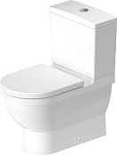 Duravit Starck 3 Унитаз комбинированный напольный 37x66x43h см, цвет: белый 01280900001