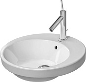 Duravit Starck 2 Раковина встраиваемая сверху на 1 отверстие 48х48x17h см, цвет: белый 2327480000