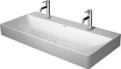 Duravit DuraSquare Раковина подвесная прямоугольная с 2 отв 100x47x14,5h см, цвет: белый 2353100043