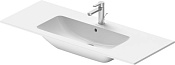 Duravit Me by Starck Раковина подвесная прямоугольная с 1 отв 123x49x18h см, цвет: белый 23361200001