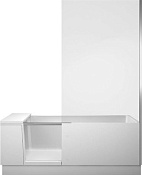 Duravit Shower + Bath Ванна с дверцей акриловая прист. 170х75x210,5h см, цвет: белый 700455000000000