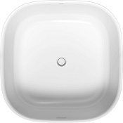 Duravit Zencha Ванна отдельно стоящая акриловая 125х125х63h см, цвет: белый 700464000000000