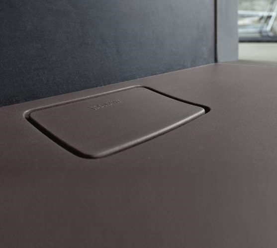 Duravit Stonetto Душевой поддон 100х90x5h см, цвет: бетон 720166180000000