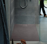Duravit Stonetto Душевой поддон 100х90x5h см, цвет: бетон 720166180000000
