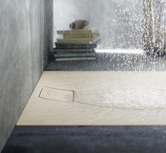 Duravit Stonetto Душевой поддон 100х100x5h см, цвет: песочный 720167480000000