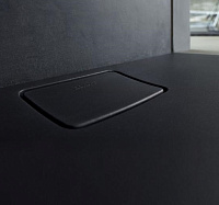 Duravit Stonetto Душевой поддон 100х100x5h см, цвет: антрацит 720167680000000