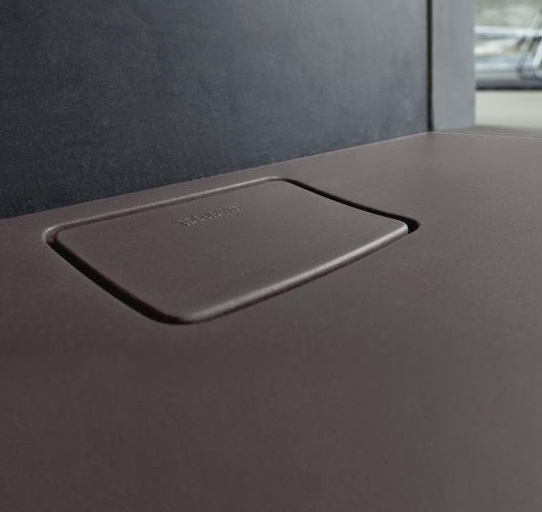 Duravit Stonetto Душевой поддон 120х100x5h см, цвет: бетон 720168180000000