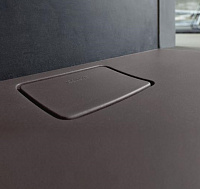 Duravit Stonetto Душевой поддон 120х100x5h см, цвет: бетон 720168180000000
