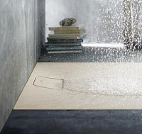Duravit Stonetto Душевой поддон 120х100x5h см, цвет: песочный 720168480000000