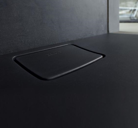 Duravit Stonetto Душевой поддон 160х90x5h см, цвет: антрацит 720218680000000