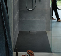 Duravit Stonetto Душевой поддон 160х90x5h см, цвет: антрацит 720218680000000