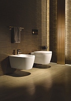 Duravit Me by Starck Унитаз подвесной 48х37 см., с сиденьем Rimless, цвет: белый глянцевый 45300900A1