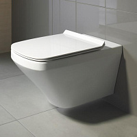 Duravit DuraStyle Унитаз подвесной с сиденьем Rimless 37x54x35,5h см, цвет: белый 45510900A1