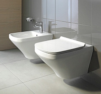 Duravit DuraStyle Унитаз подвесной с сиденьем 37x54x34,5h см, цвет: белый 45520900A1